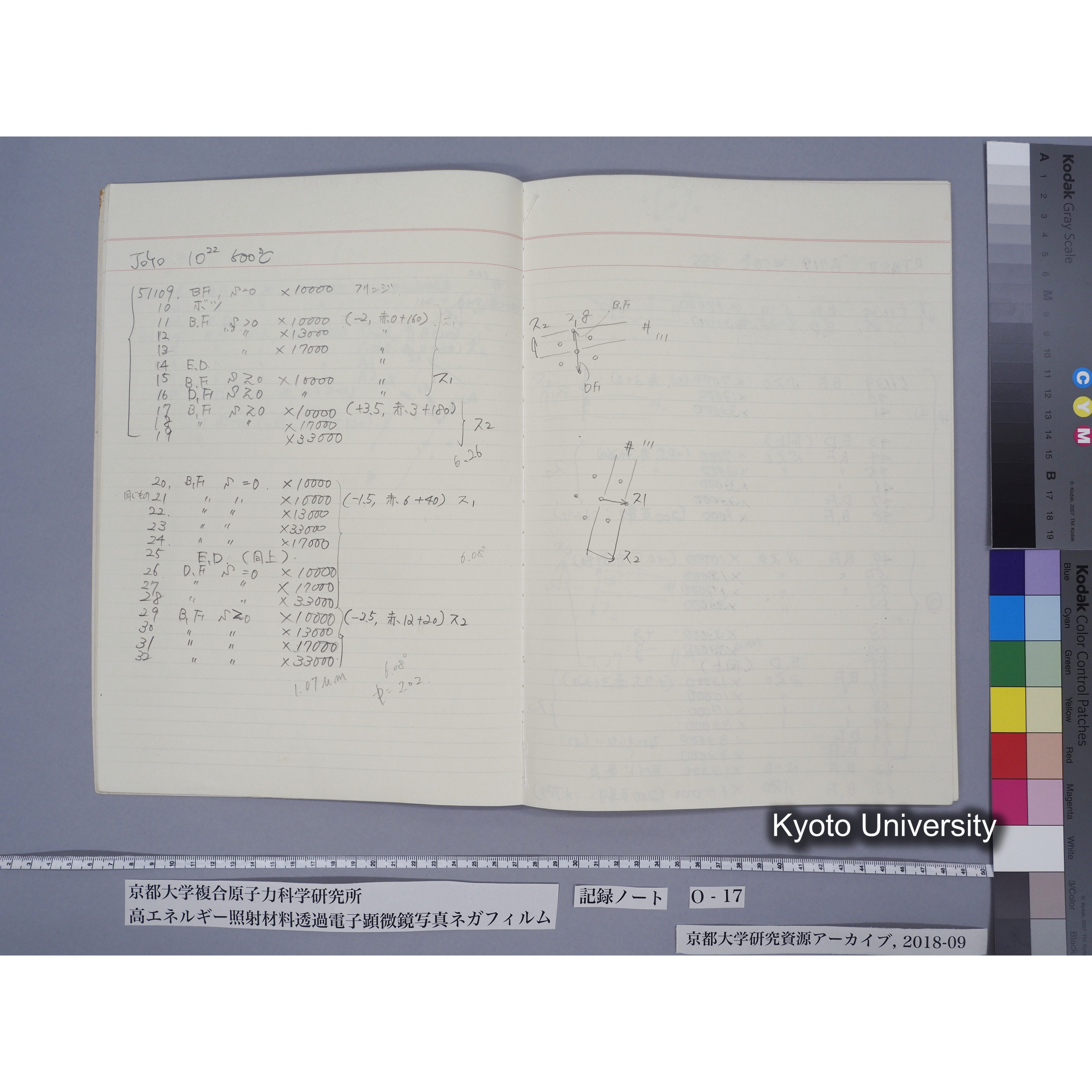 [記録ノート, Oシリーズ] 大洗O-17. 51029〜52825. (10)