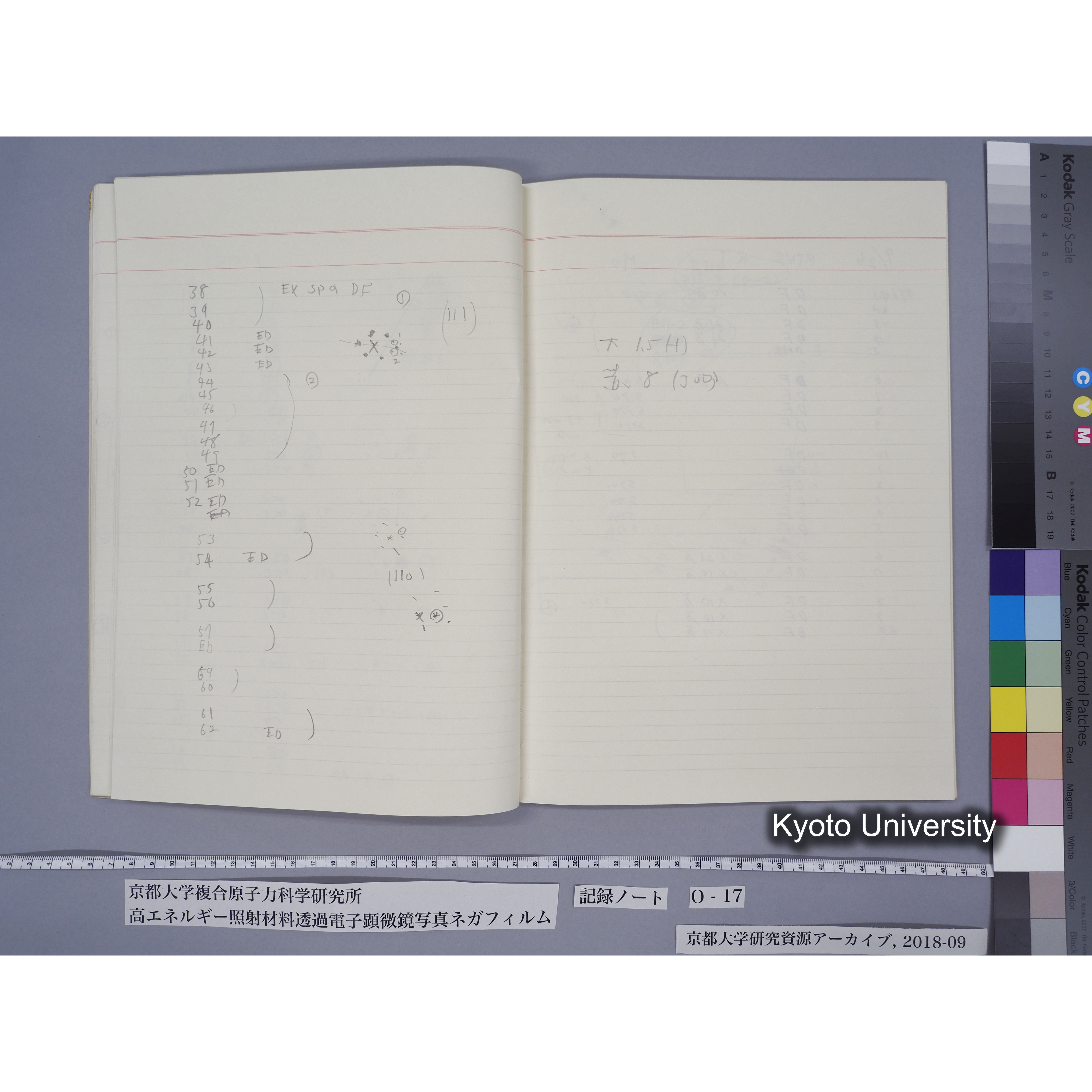 [記録ノート, Oシリーズ] 大洗O-17. 51029〜52825. (21)