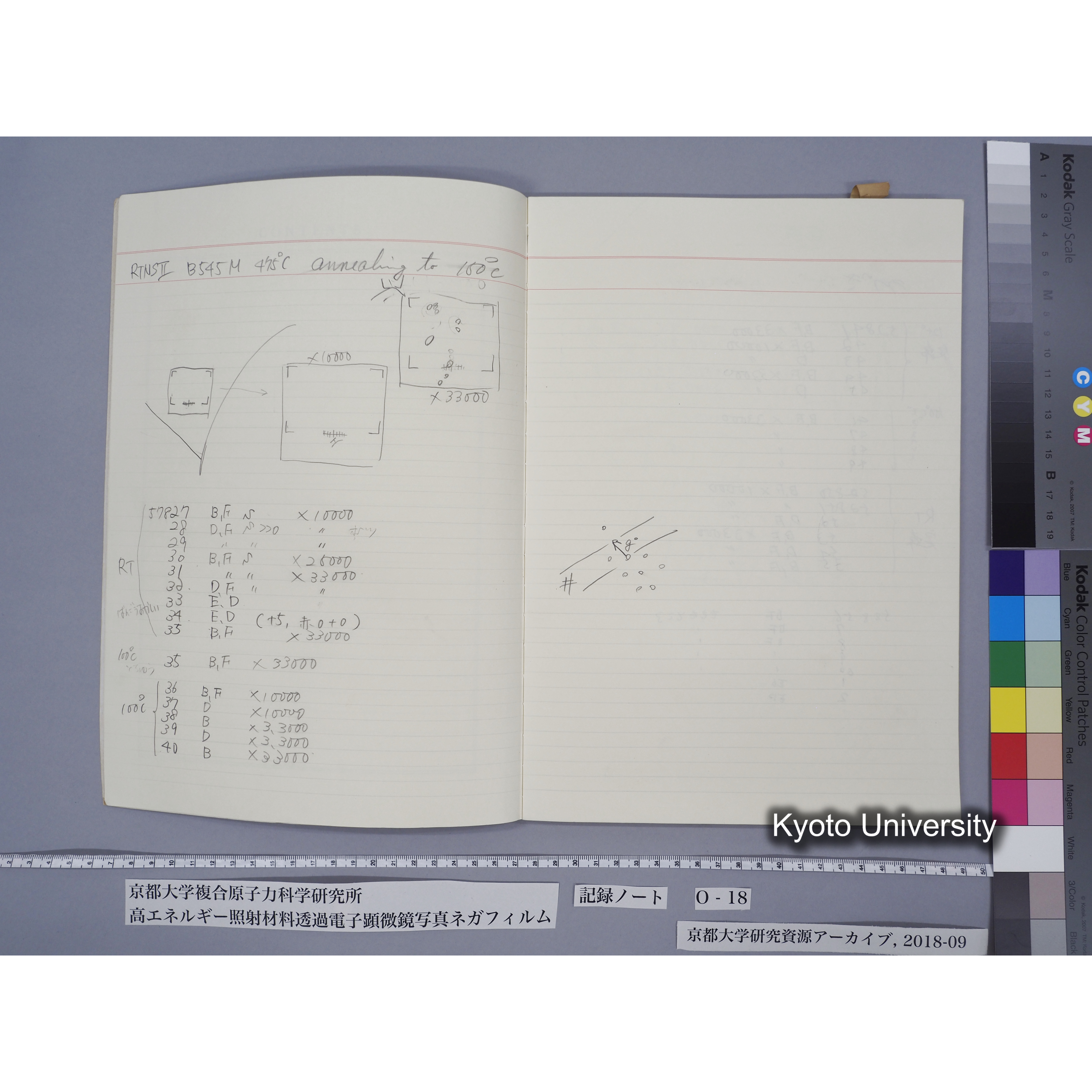 [記録ノート, Oシリーズ] 大洗O-18 S63.11.30〜H.1.6.9. 52826〜56571. (4)
