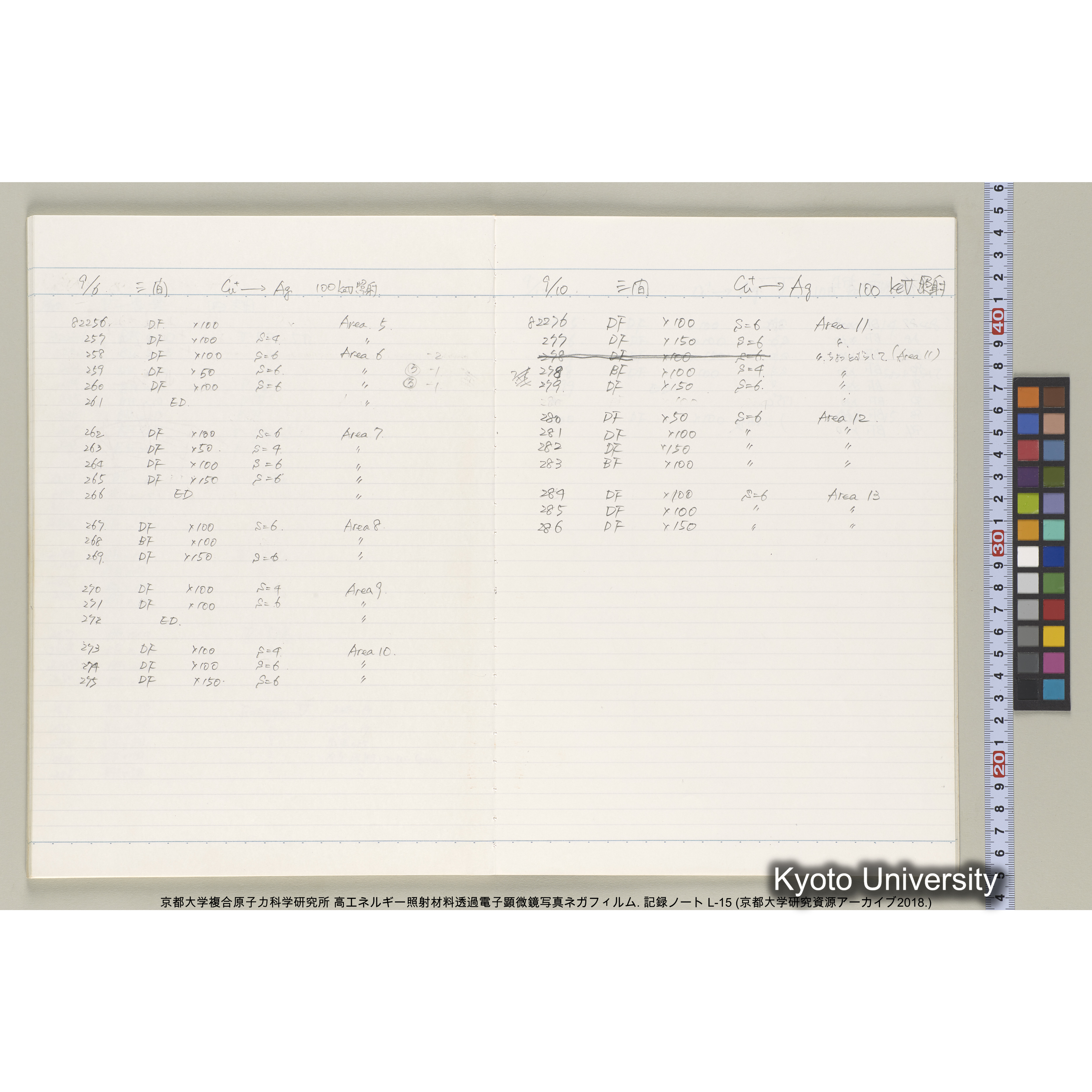 [記録ノート, Lシリーズ] L-15. 81512-82574. (31)