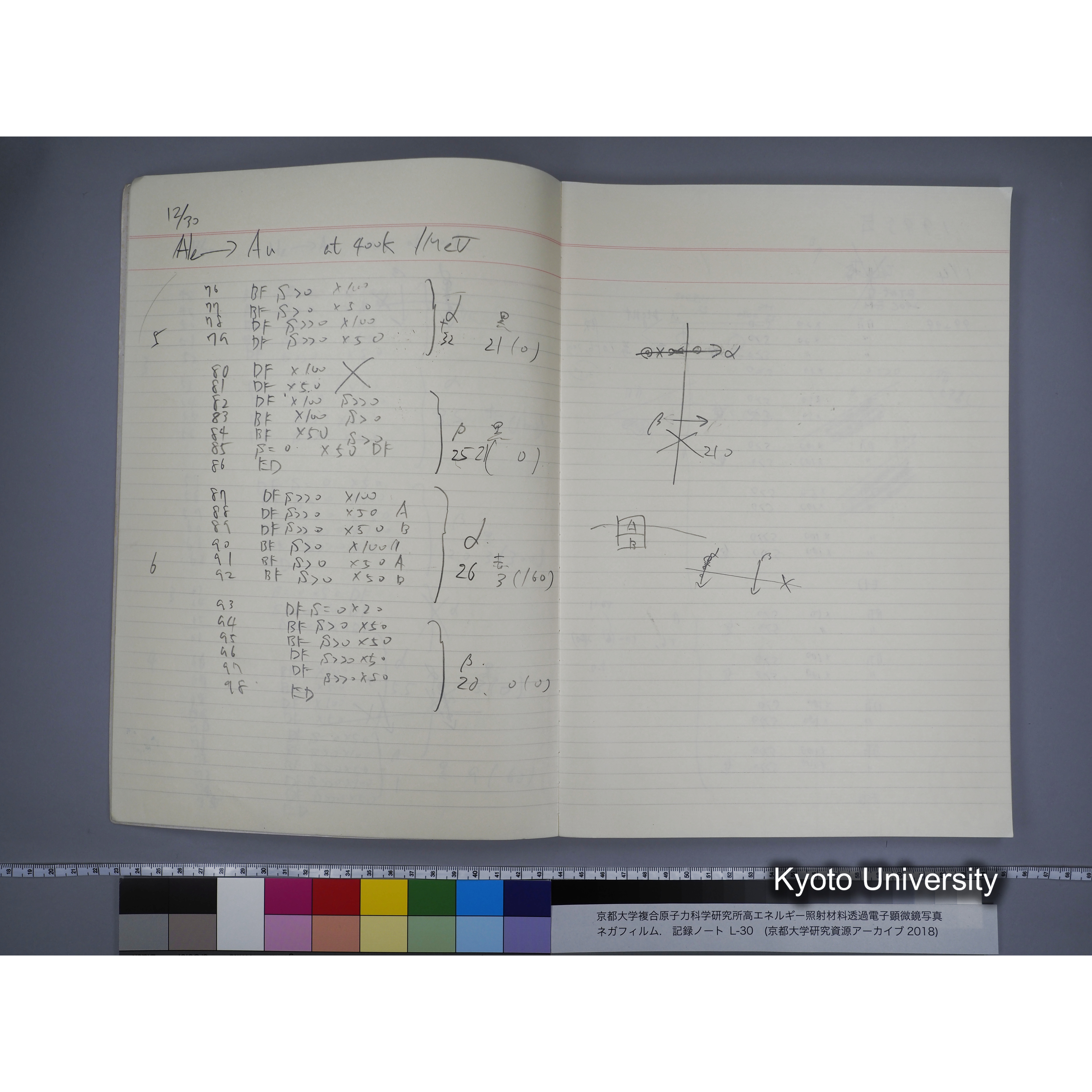 [記録ノート, Lシリーズ] L-30 '94.12.30〜 '95.2.5 (7)