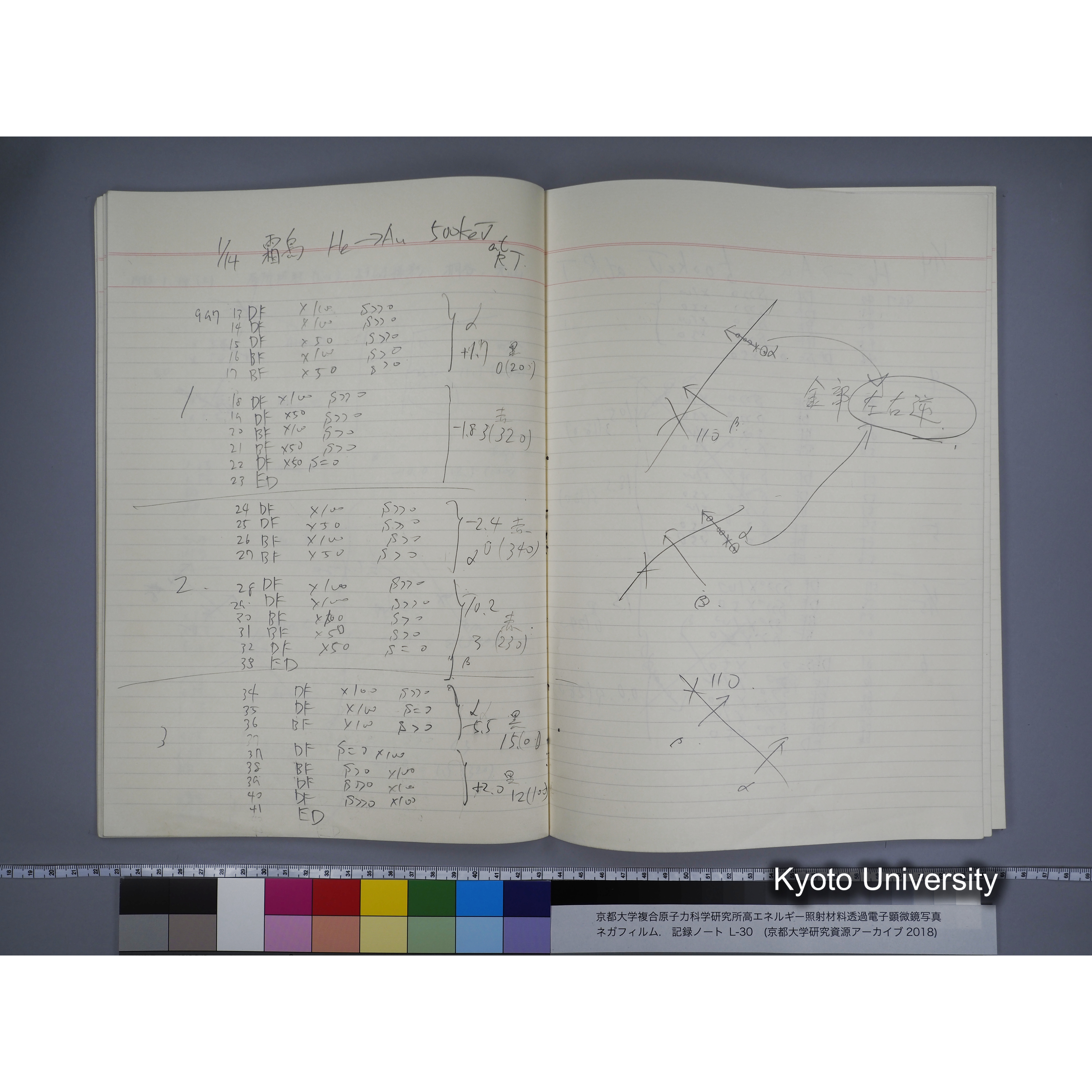[記録ノート, Lシリーズ] L-30 '94.12.30〜 '95.2.5 (30)