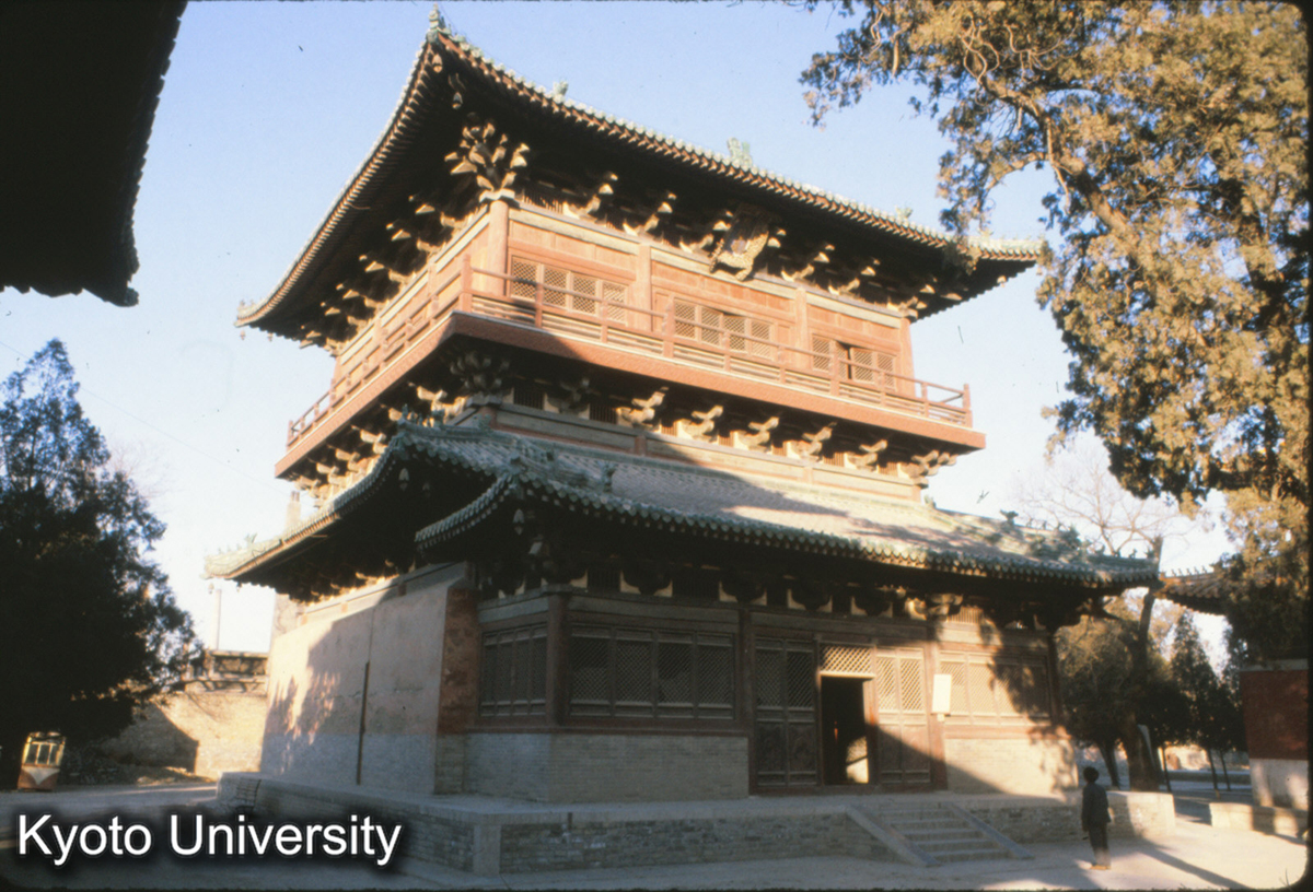 72-8_正定隆興寺 転輪蔵殿 北宋（恐らくマニ殿と同じ1053） (1)