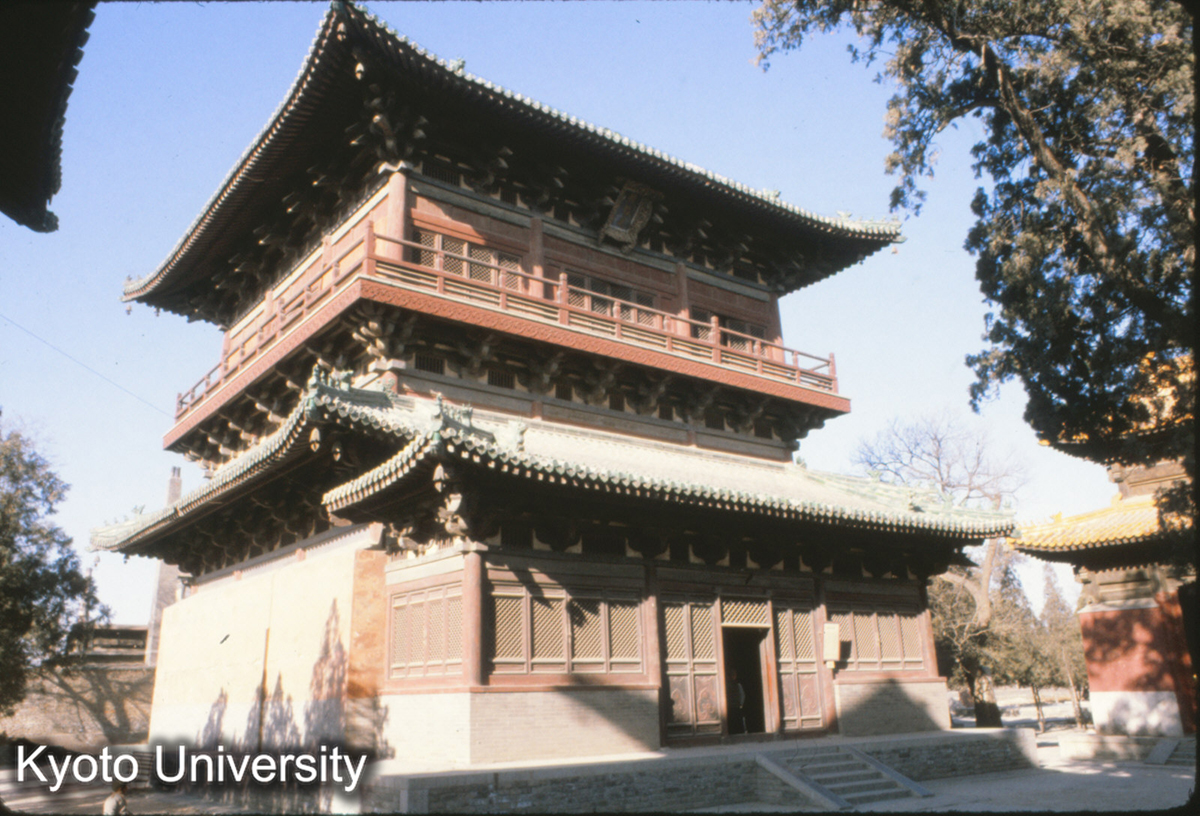 72-9_正定隆興寺 転輪蔵殿 1956落架修理 (1)