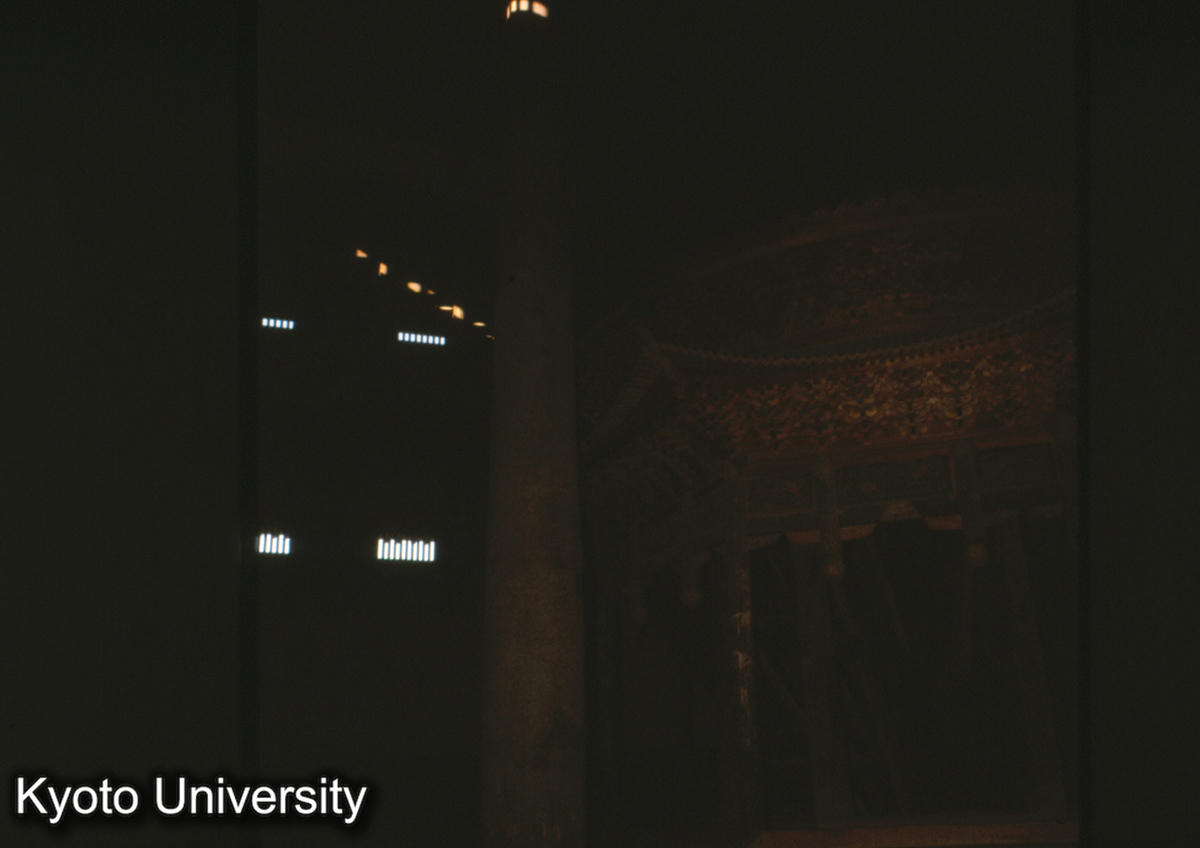 72-18_正定隆興寺 転輪蔵殿 内部 (1)