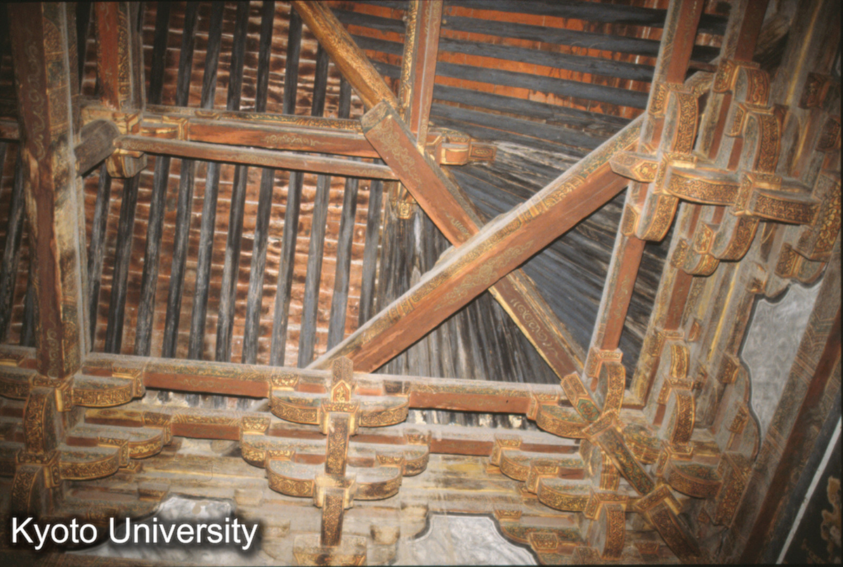 860_永安寺大殿 内部隅梁架 (1)