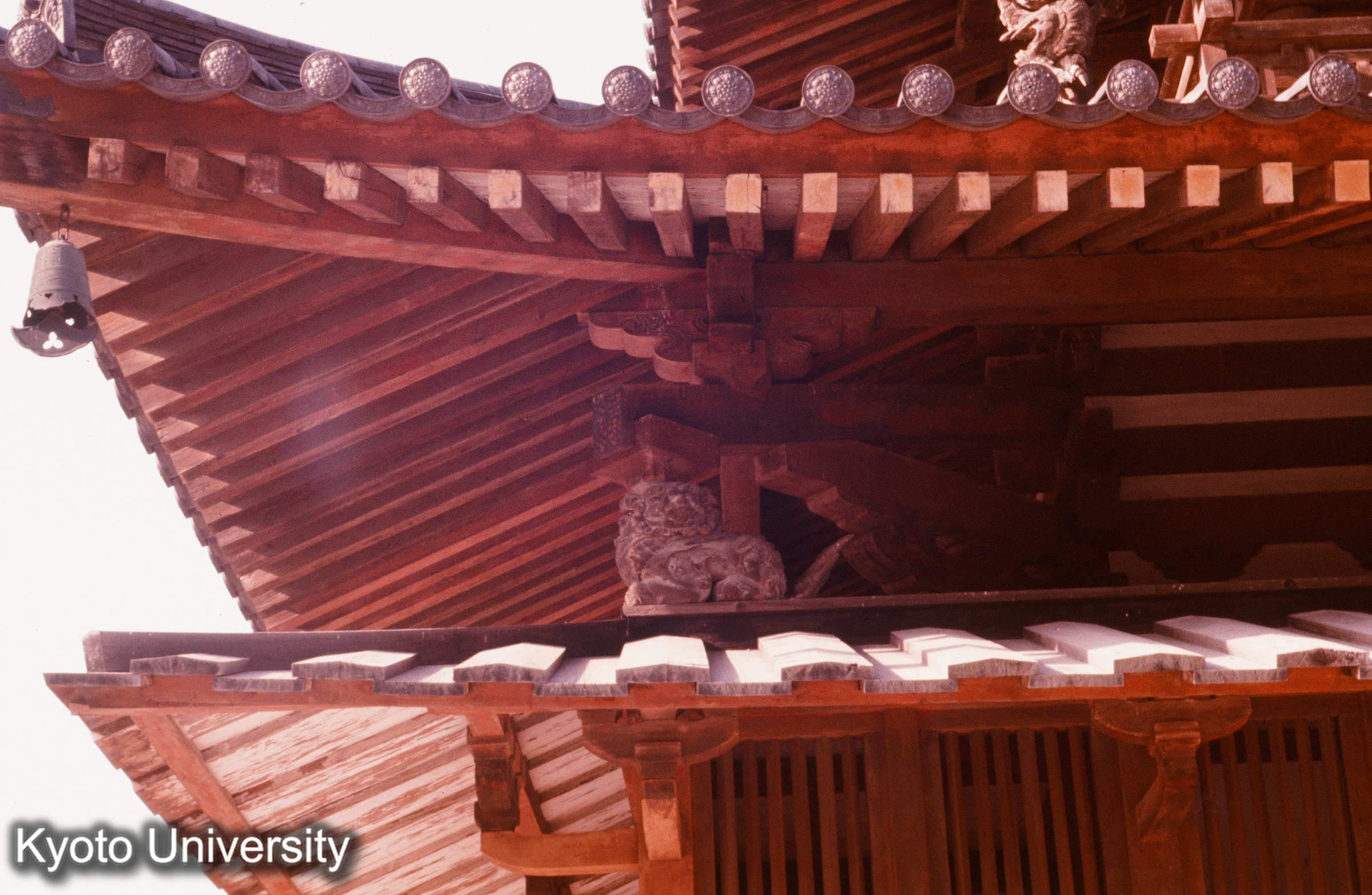 法隆寺 金堂 下層隅軒 (1)