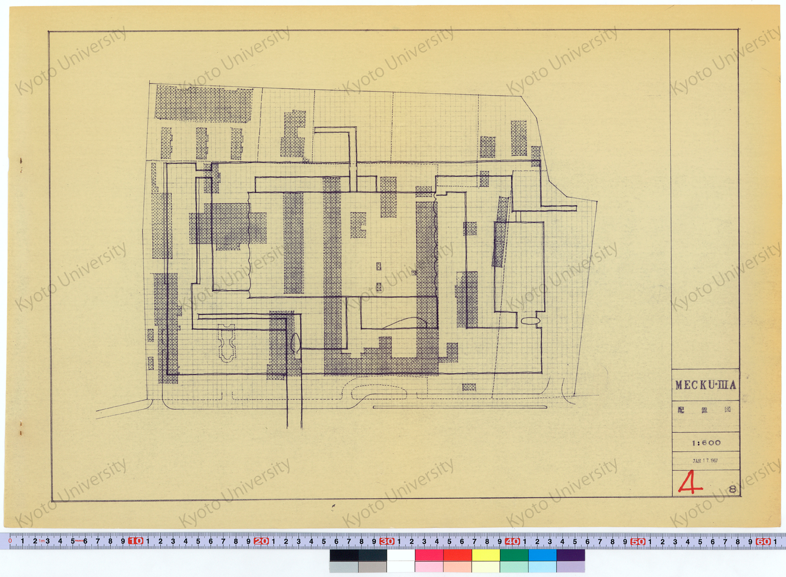 MECKU・IIIA_配置図_1:600_8_JAN 17 1967 (1)