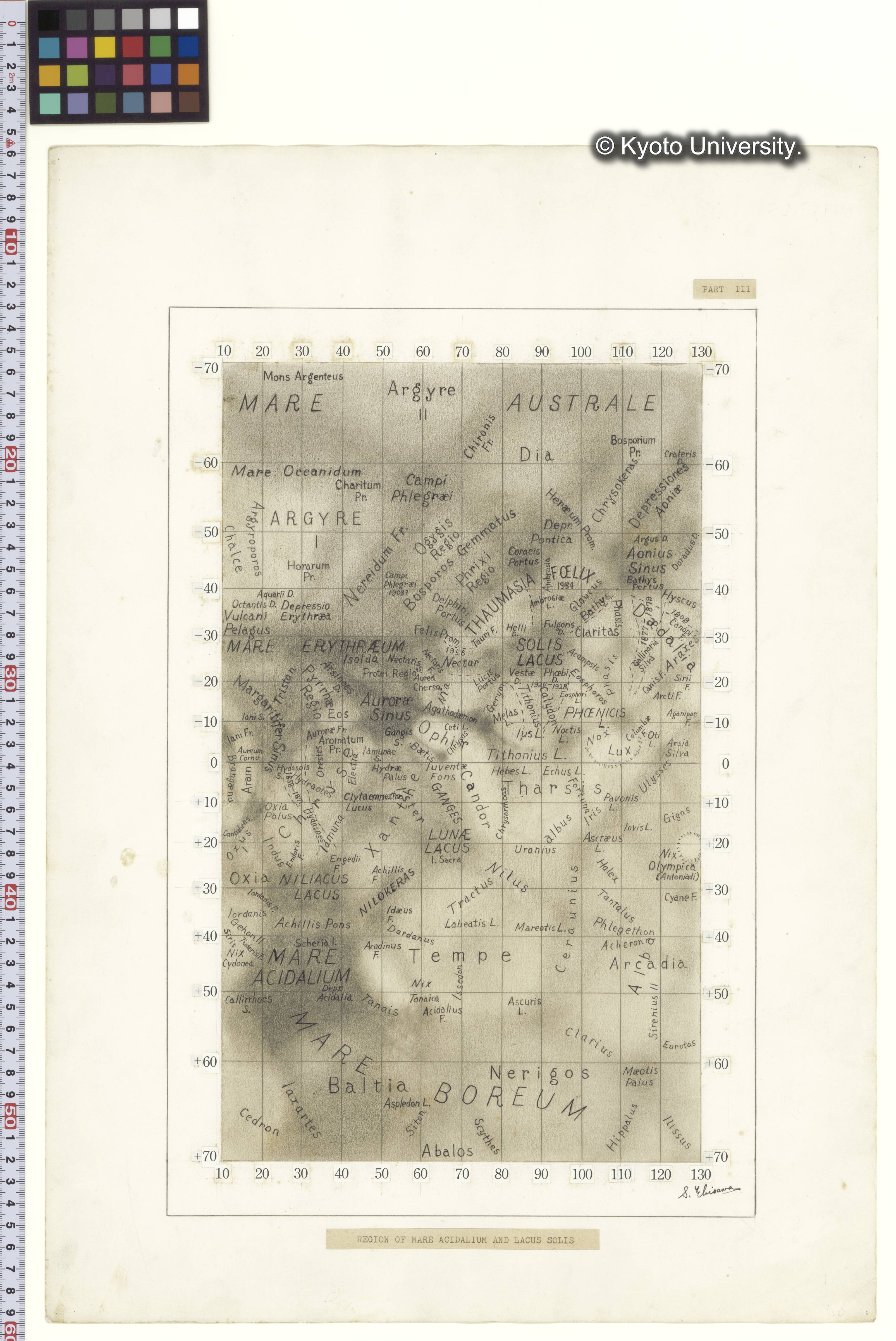 PART III REGION OF MARE ACIDALIUM AND LACUS SOLIS [JPEG]
