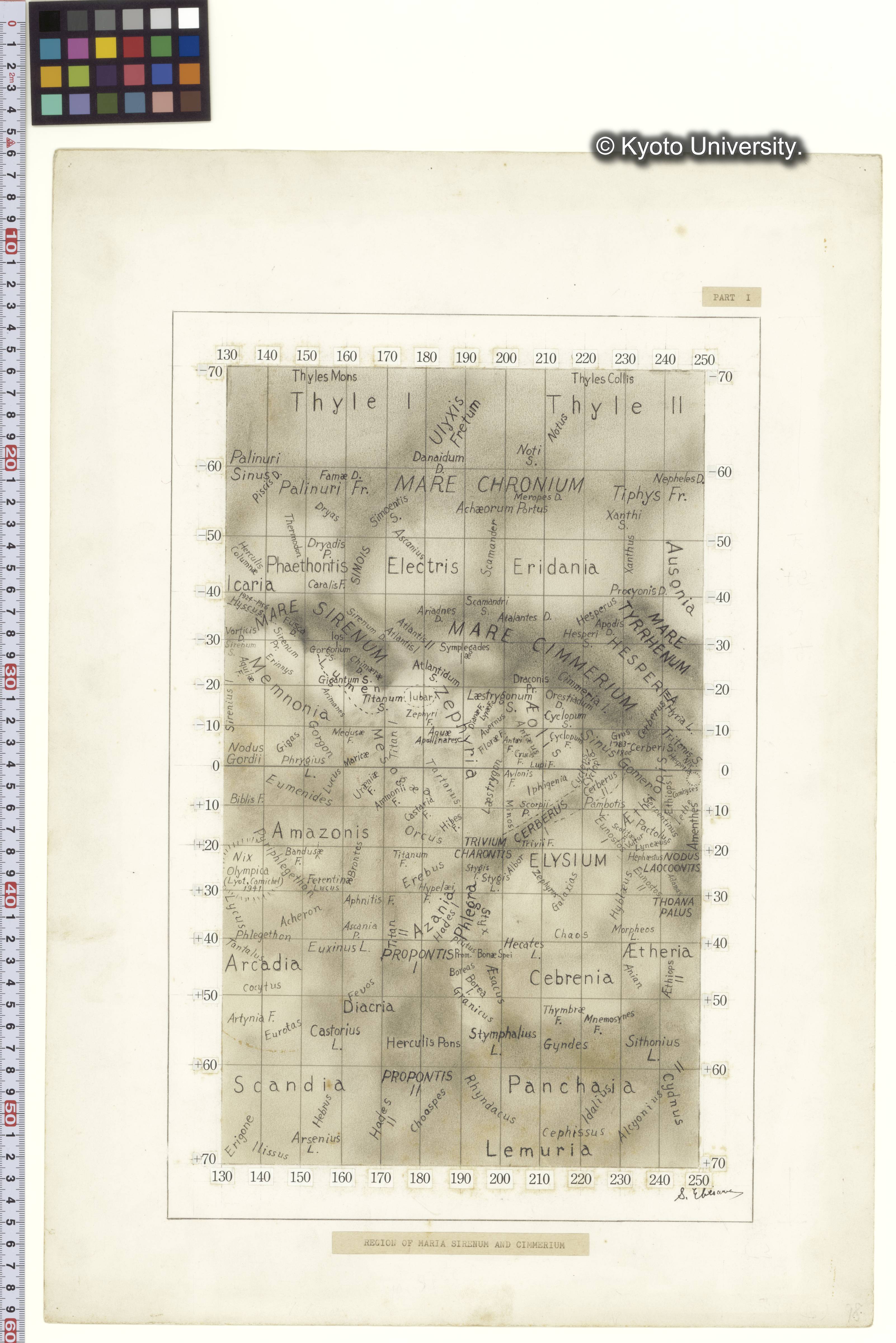 PART I REGION OF MARIA SIRENUM AND CIMMERIUM [JPEG]