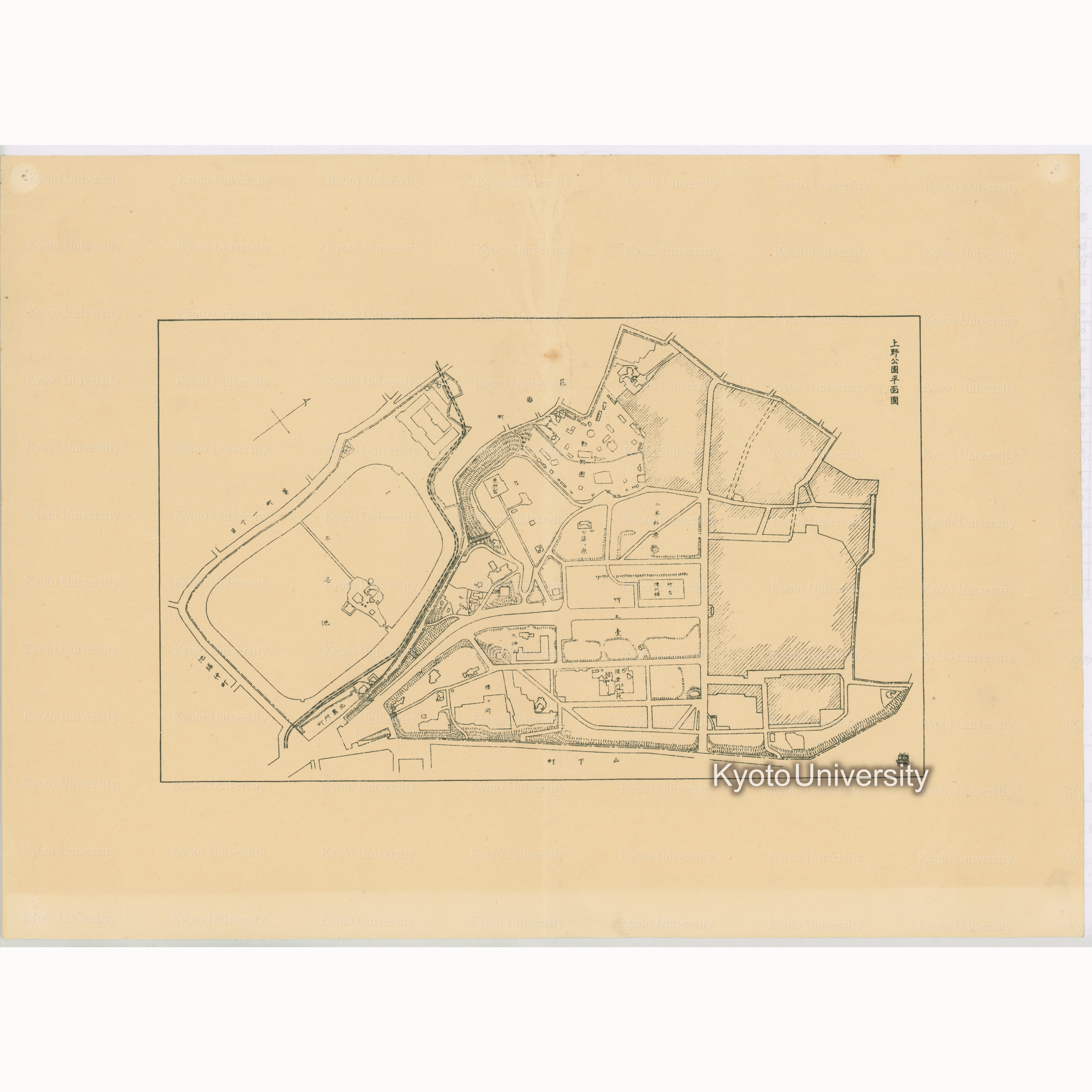 上野公園平面図 (1)