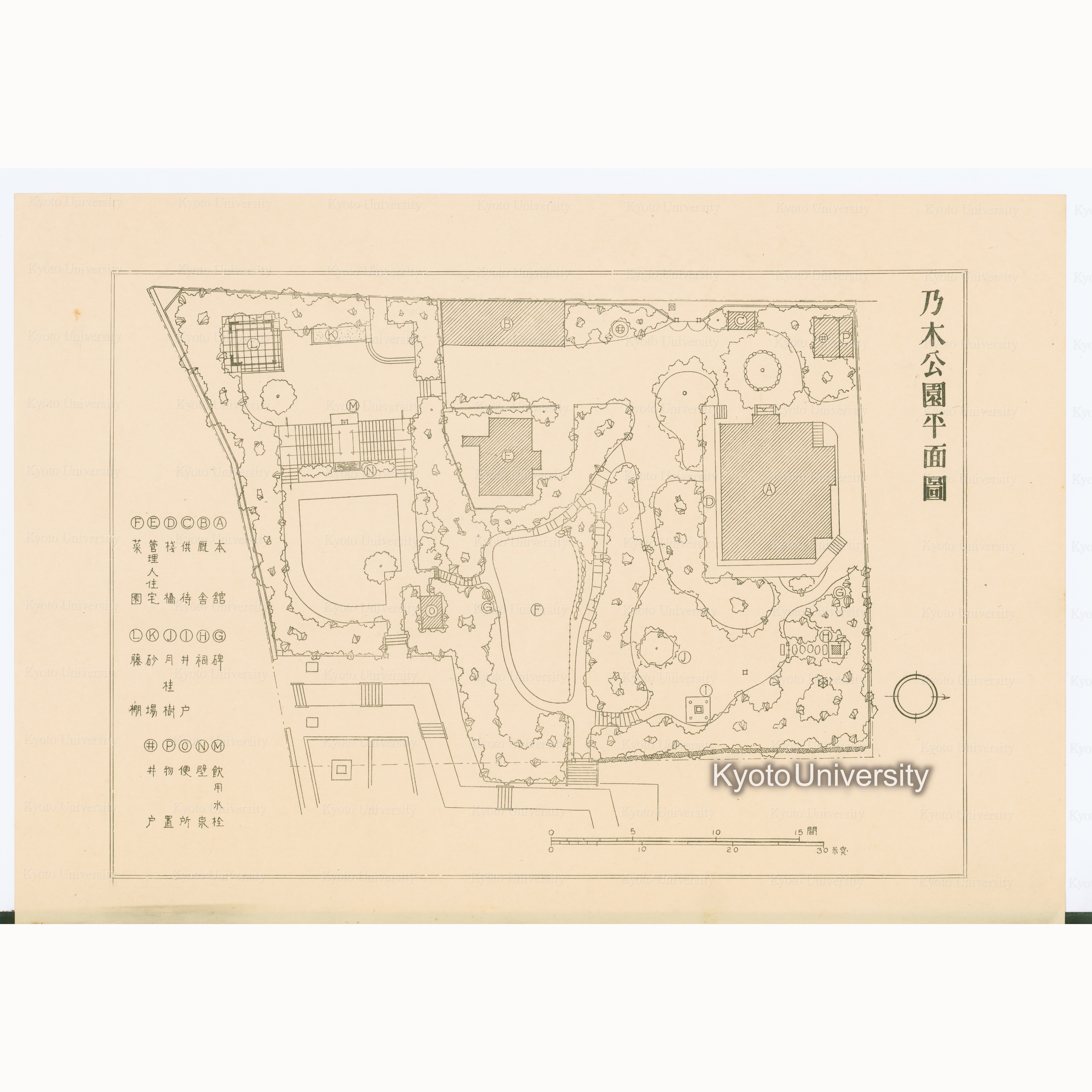乃木公園平面図 (1)