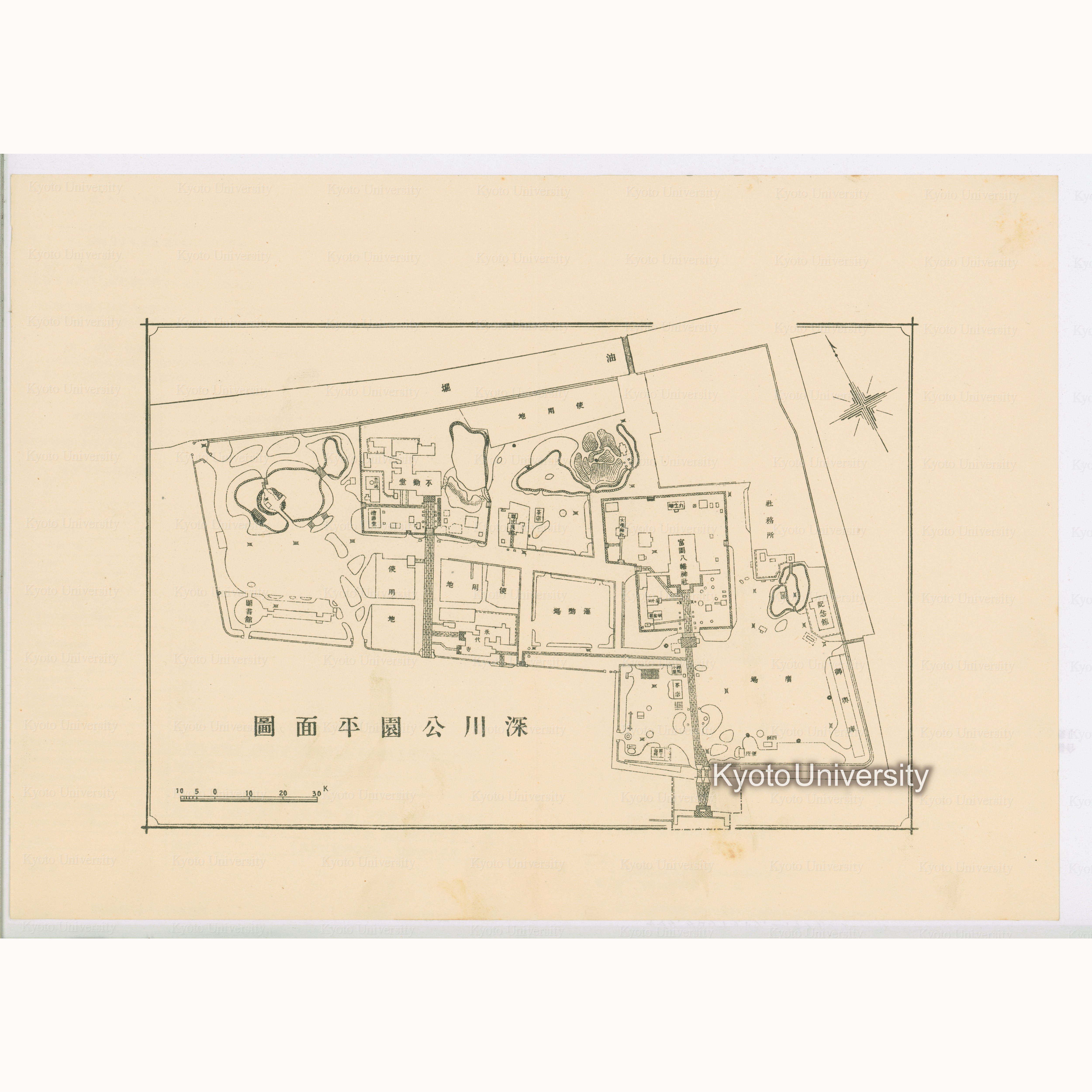 深川公園平面図 (1)